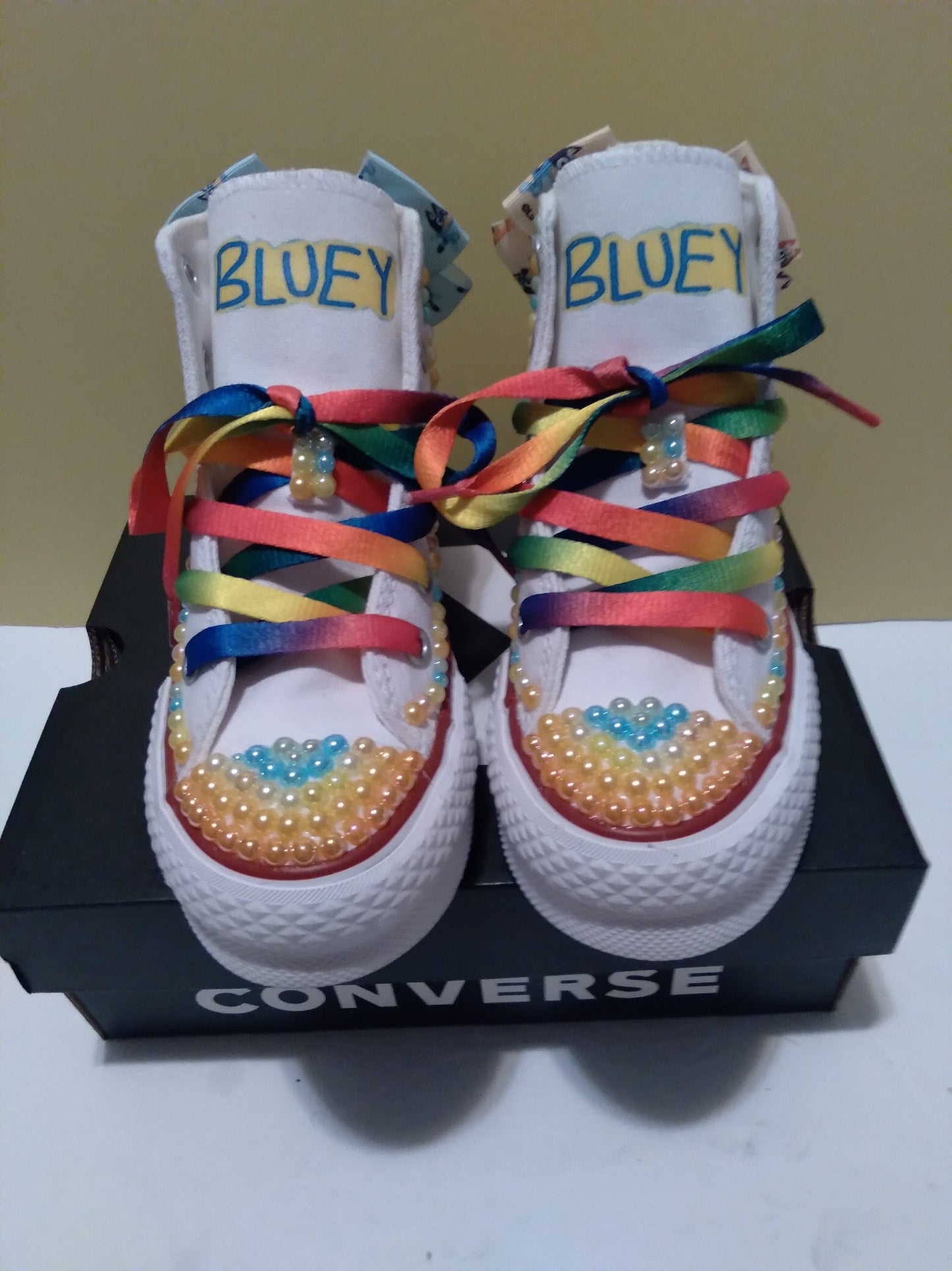 Customized Converse Chuck Taylor's (Bluey)