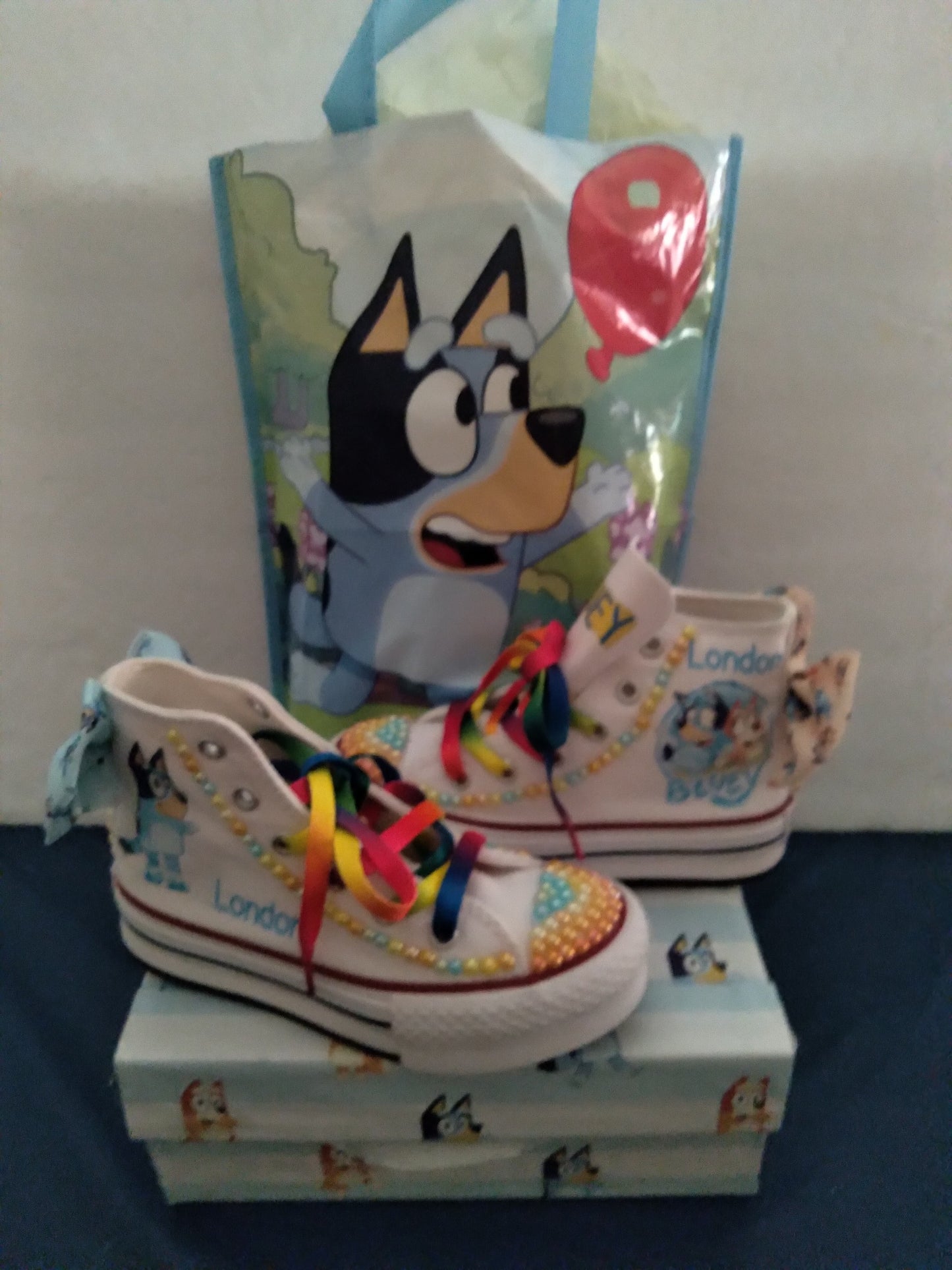 Customized Converse Chuck Taylor's (Bluey)