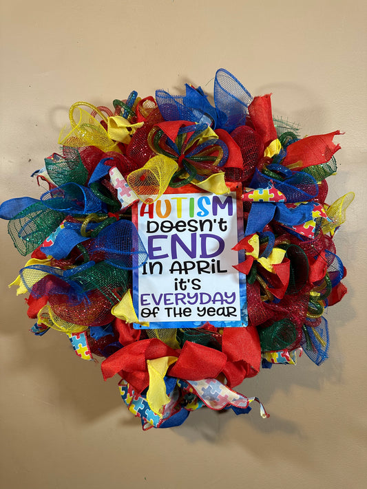 Autism Doesn't End In April